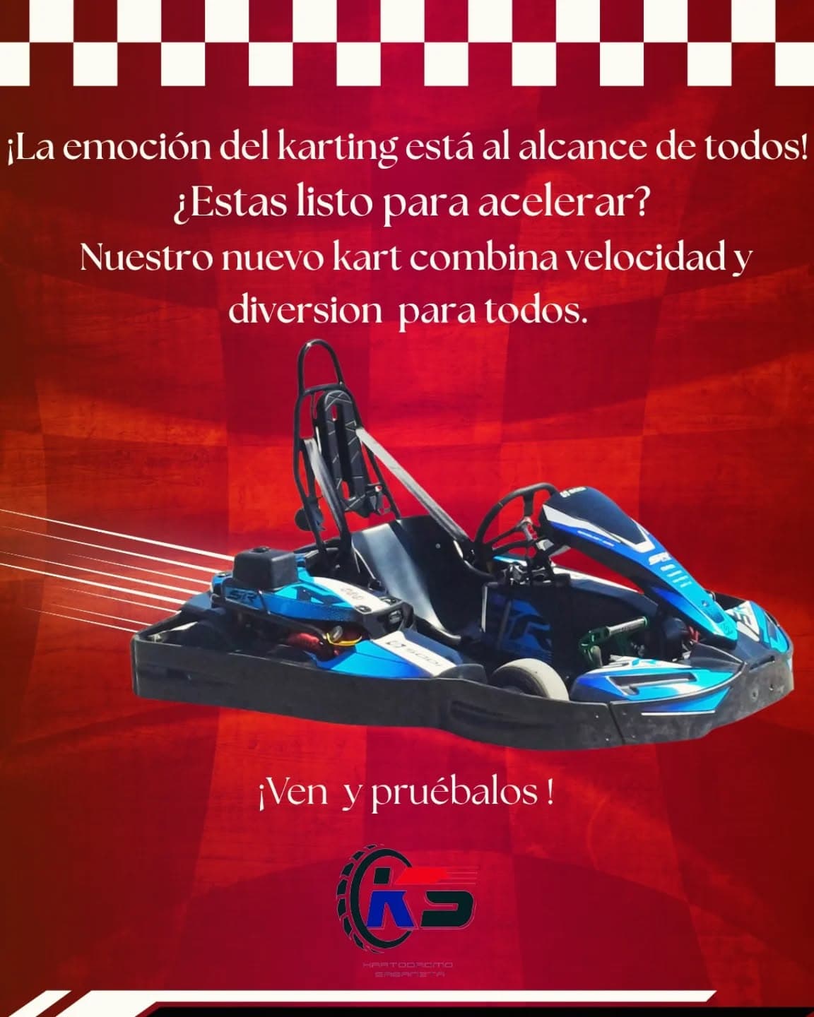 Go-Kart en la pista